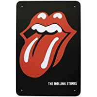 The Rolling Stones Tongue Carteles de Chapa Póster de Pared Hojalata Vintage Hierro Pintura Retro Metal Placa Arte…